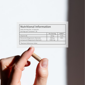 Magnesium Bisglycinate + Vitamin B6